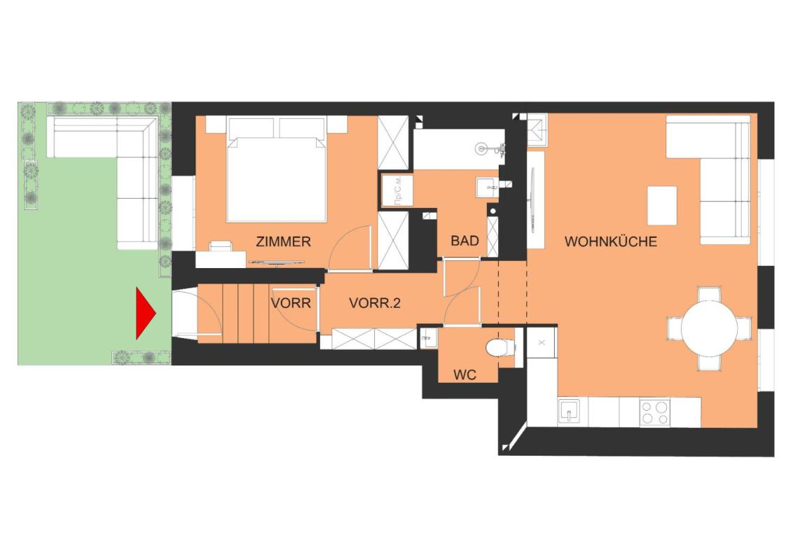 Квартира в Вене, Австрия, 52 м2 фото 1