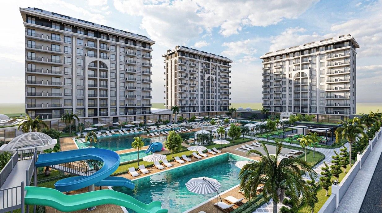 Квартира в Алании, Турция, 50 м2 фото 2