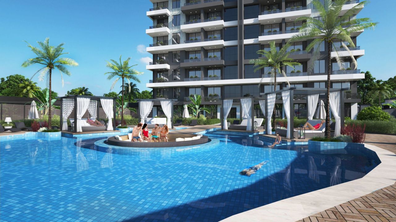 Квартира в Алании, Турция, 46 м2 фото 3
