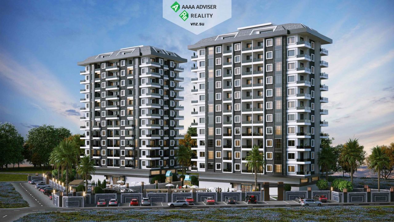 Квартира в Алании, Турция, 53 м2 фото 2