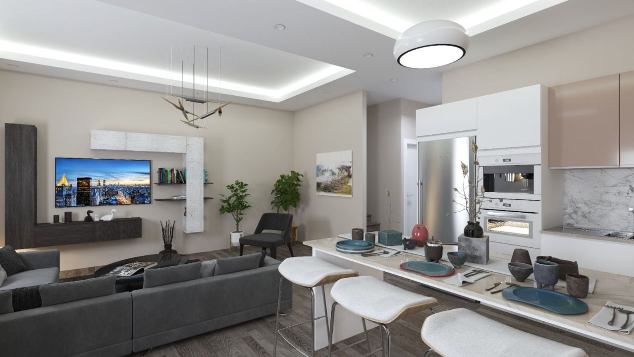 Квартира в Алании, Турция, 90 м2 фото 2