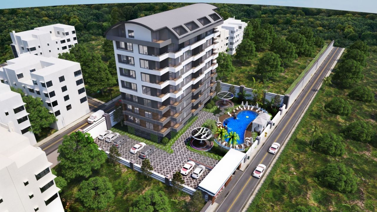 Квартира в Авсалларе, Турция, 55 м2 фото 5