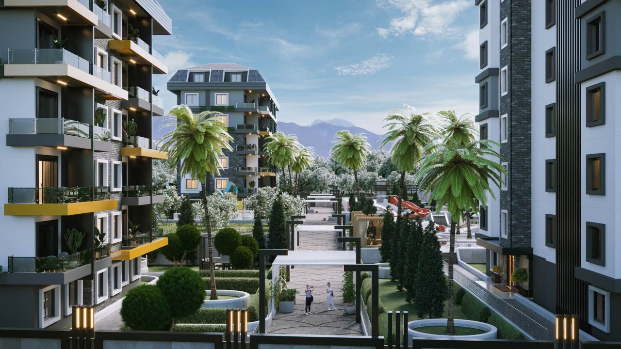Апартаменты в Алании, Турция, 53 м2 фото 2
