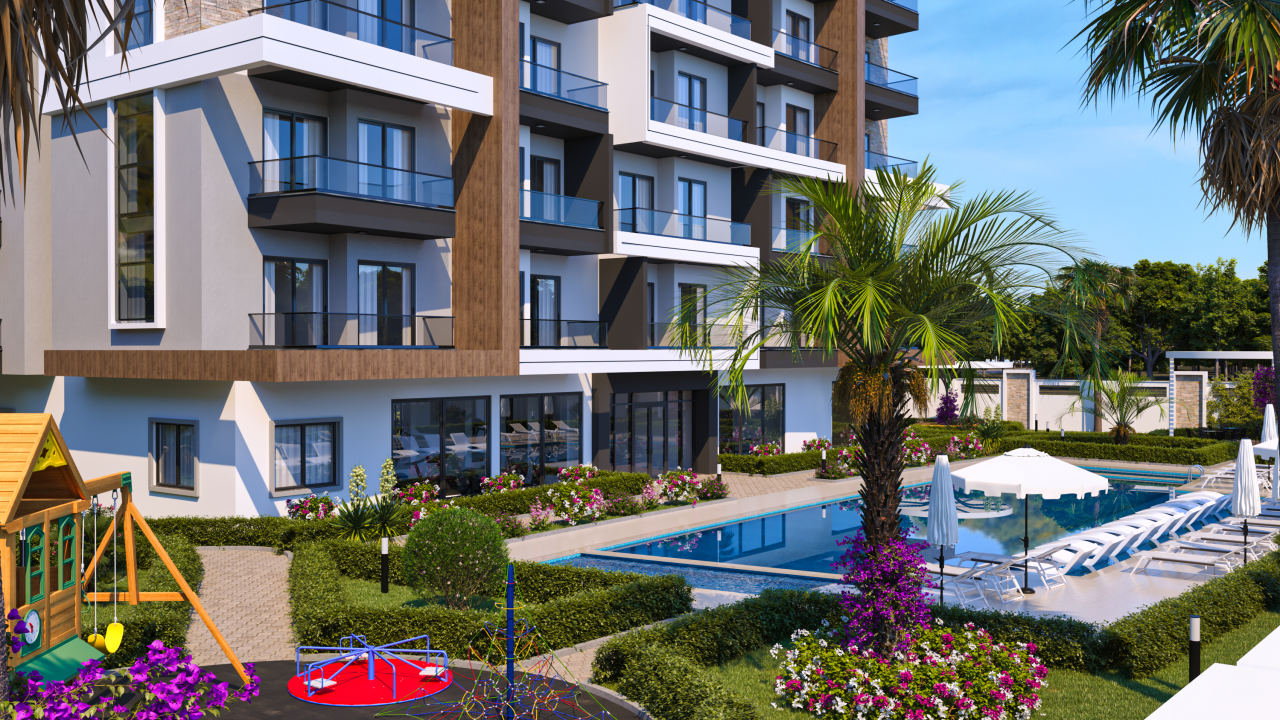 Квартира в Алании, Турция, 45 м2 фото 3