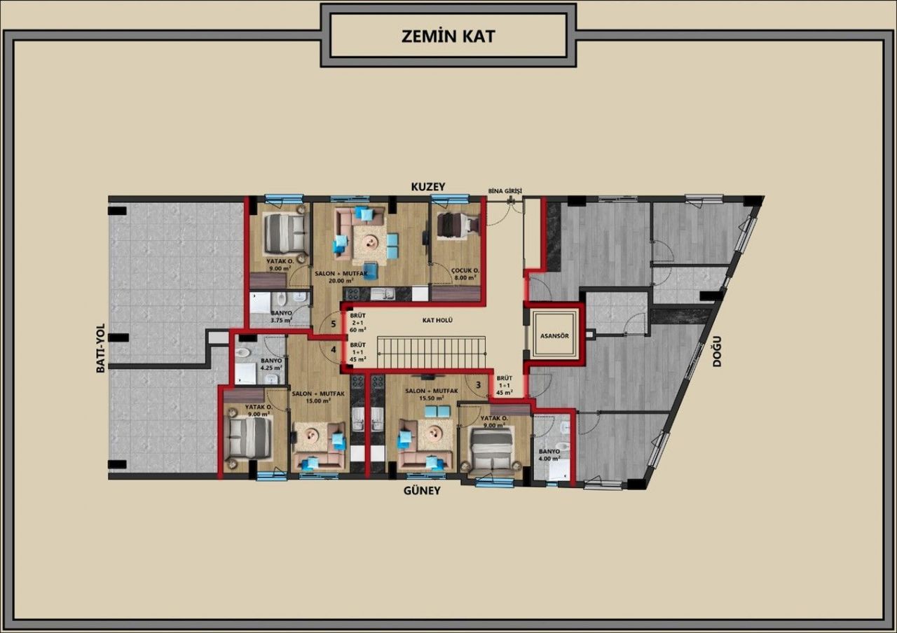 Квартира в Анталии, Турция, 185 м2 фото 4