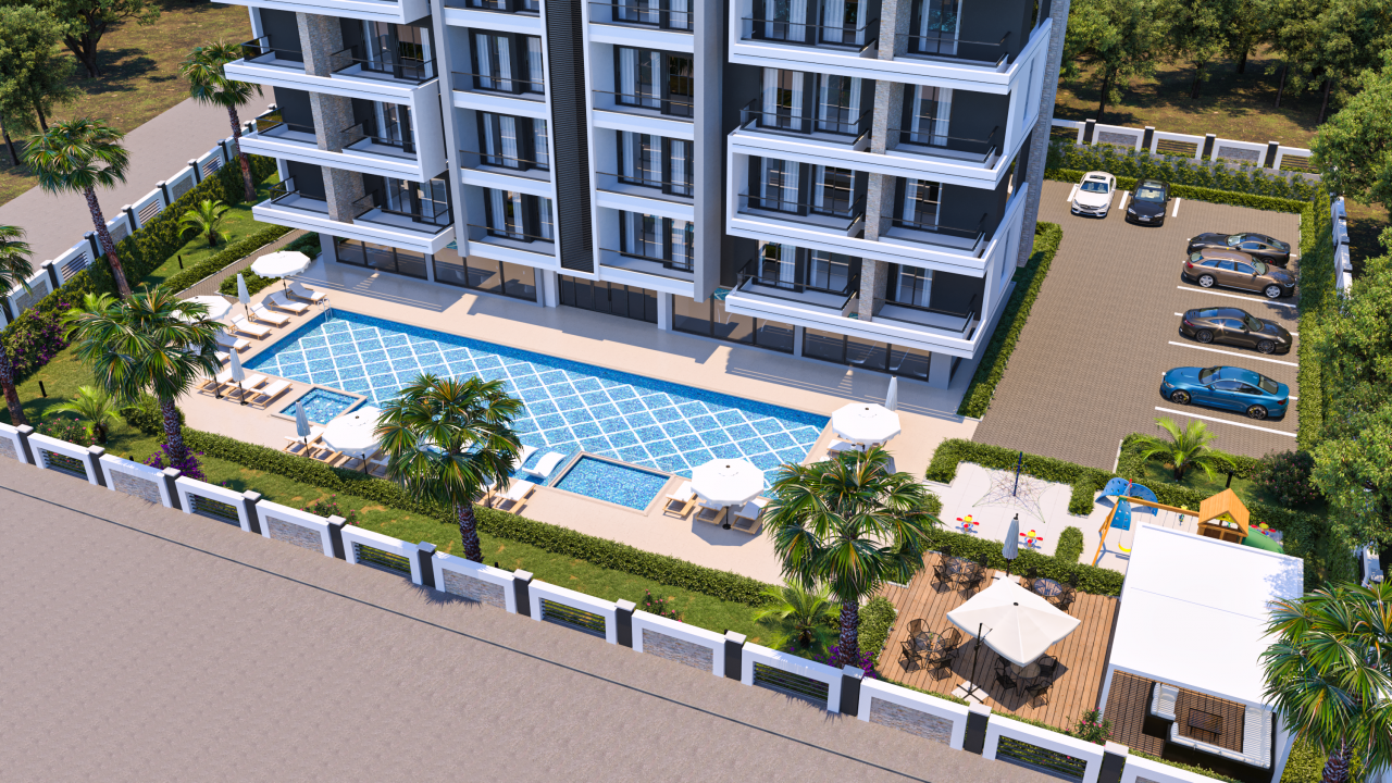 Апартаменты в Алании, Турция, 55 м2 фото 4