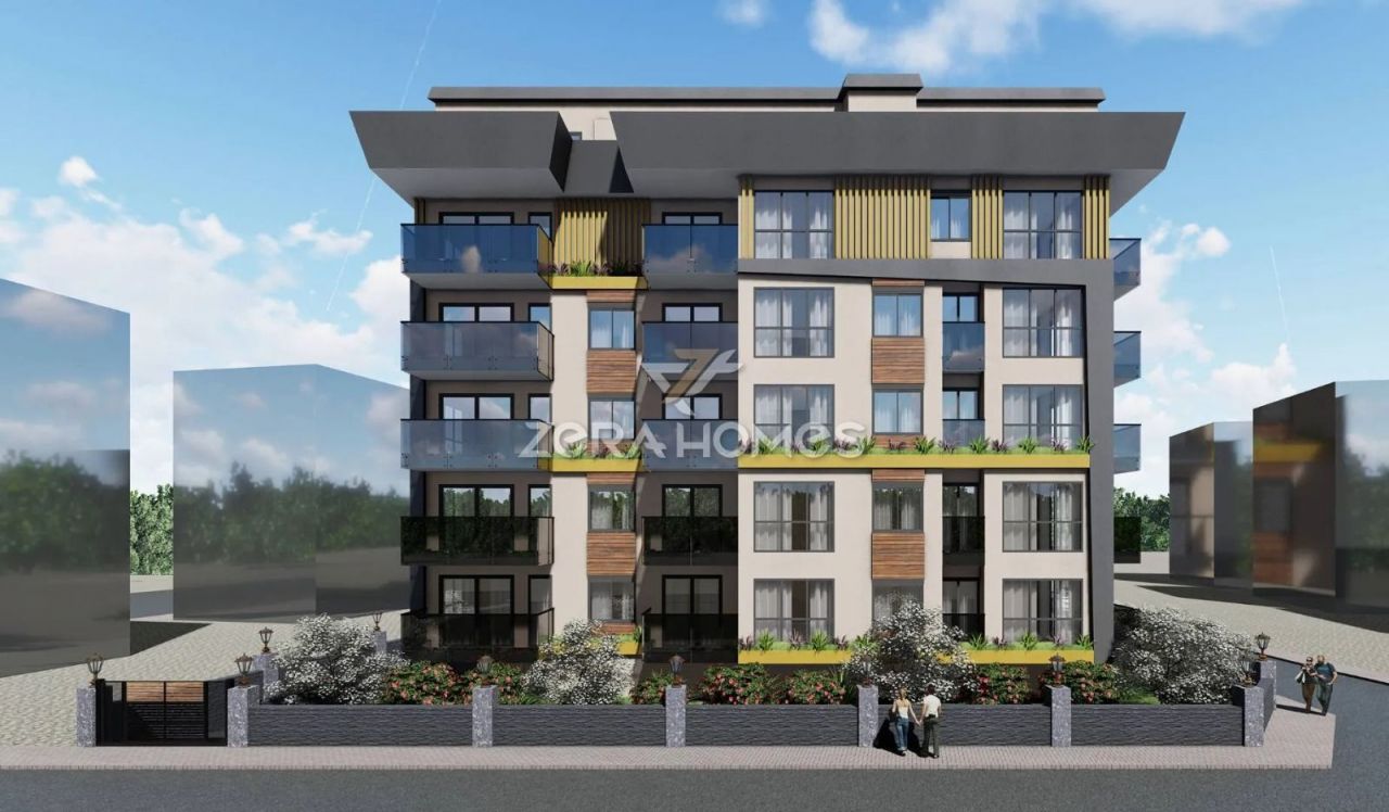 Квартира в Алании, Турция, 55 м2 фото 2