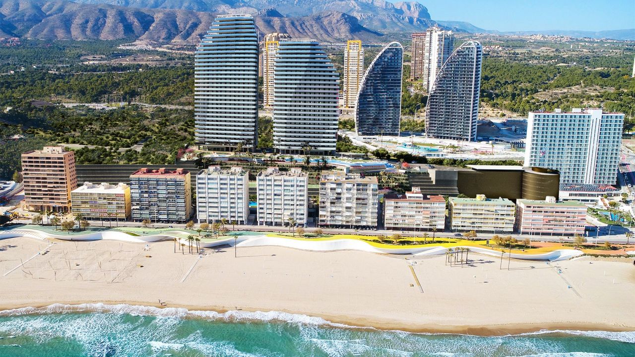 Апартаменты в Бенидорме, Испания, 108 м2 фото 2