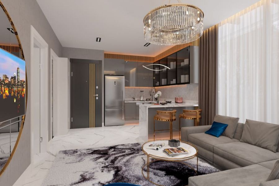 Квартира в Алании, Турция, 44 м2 фото 5