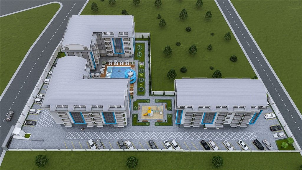 Апартаменты в Алании, Турция, 48 м2 фото 3