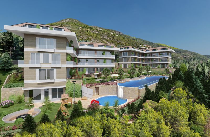 Апартаменты в Алании, Турция, 52 м2 фото 5