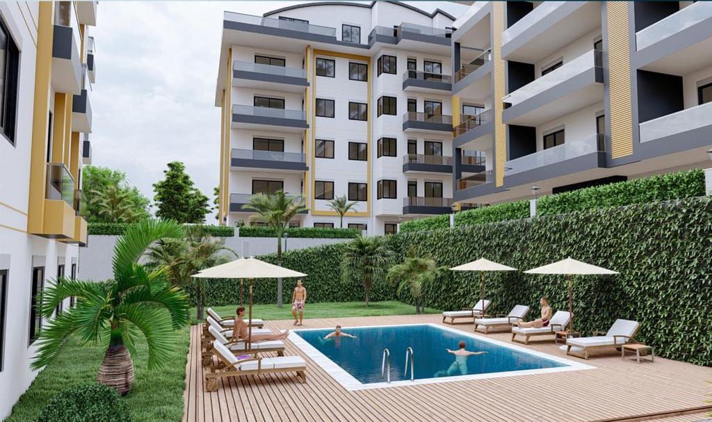 Квартира в Алании, Турция, 50 м2 фото 2