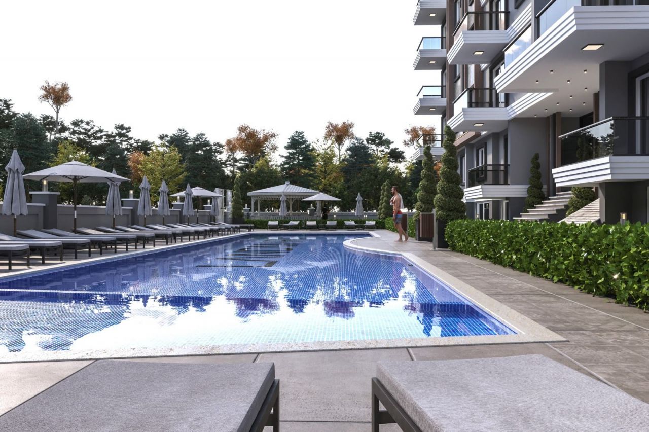 Квартира в Газипаше, Турция, 47 м2 фото 3