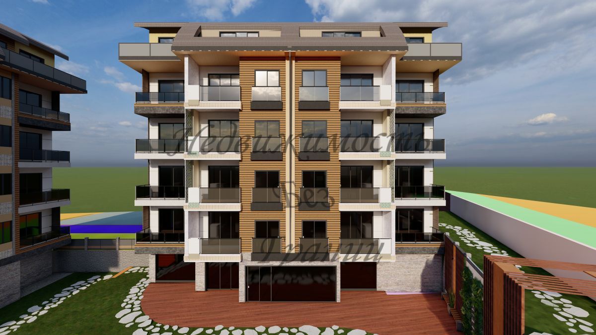 Апартаменты в Алании, Турция, 60 м2 фото 2