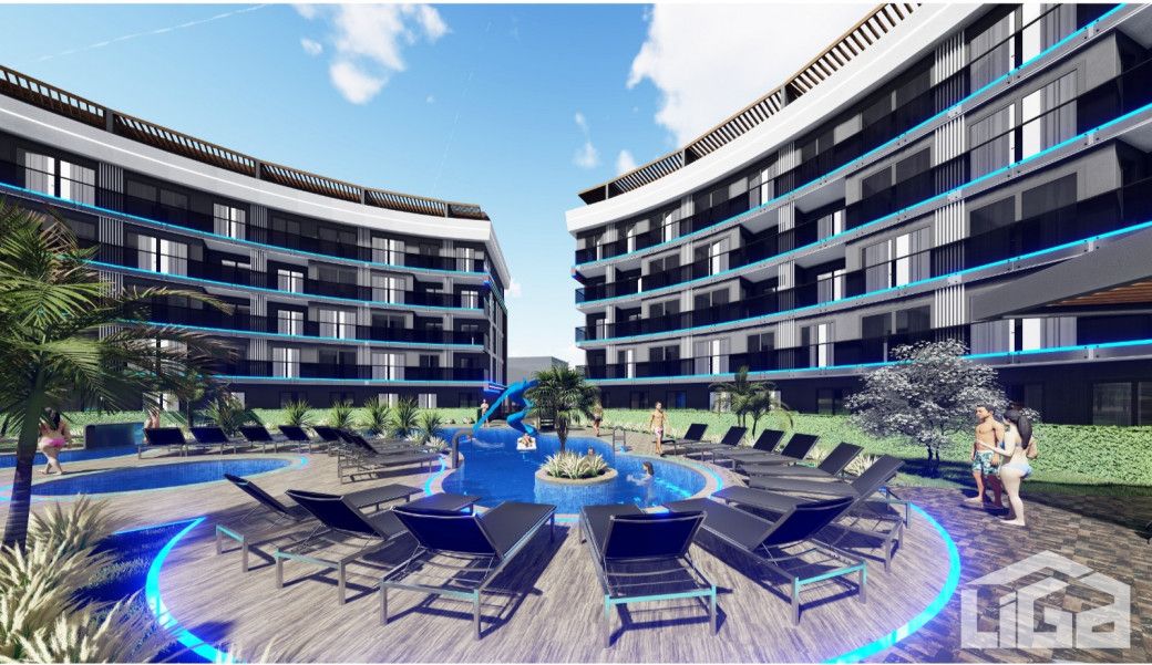 Квартира в Алании, Турция, 55 м2 фото 2