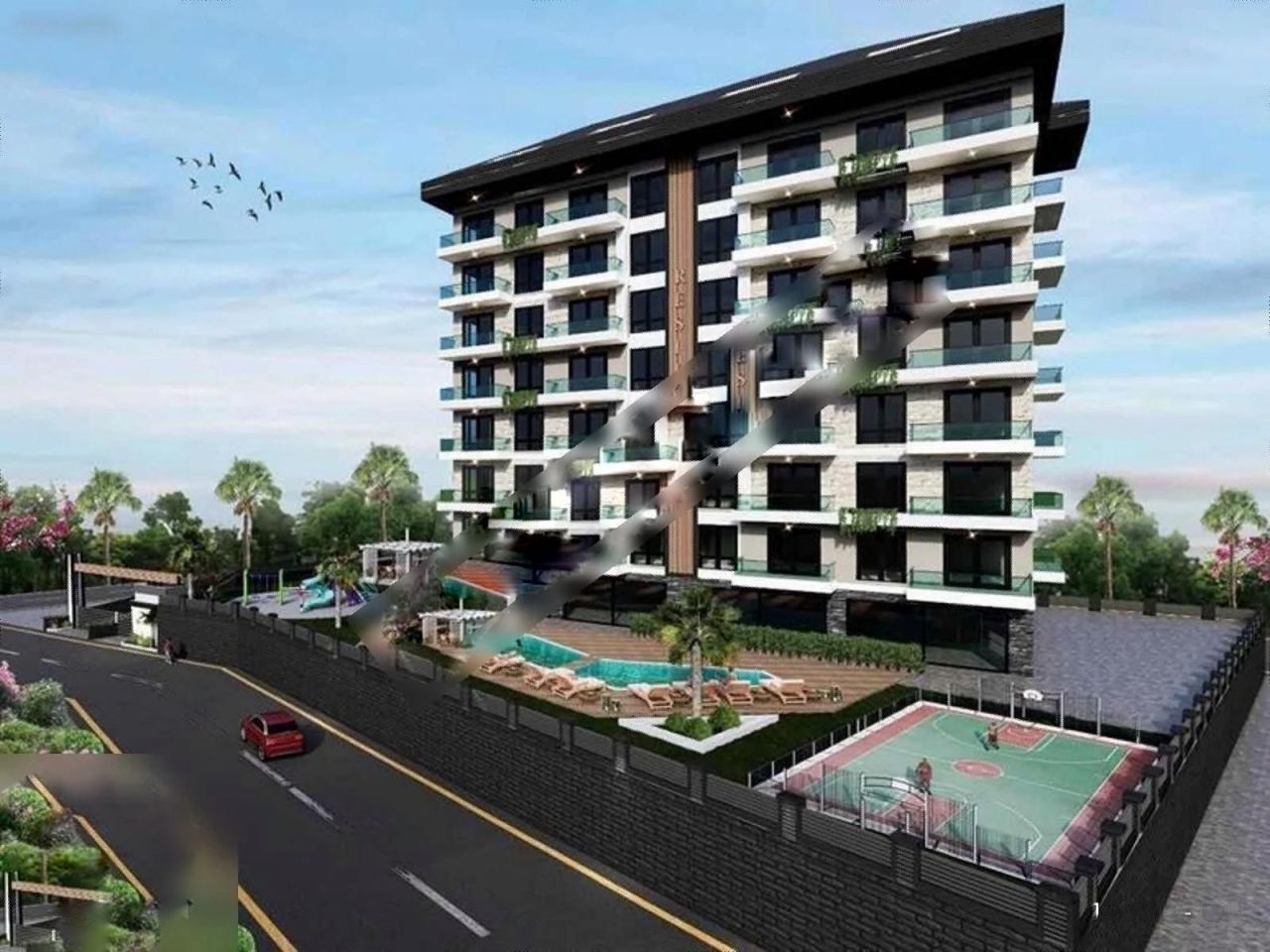 Квартира в Авсалларе, Турция, 55 м2 фото 4