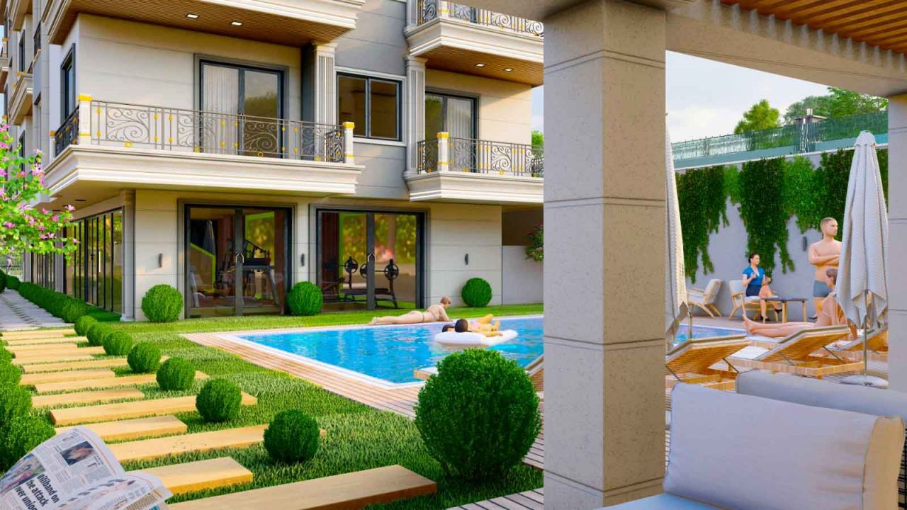 Квартира в Алании, Турция, 60 м2 фото 5