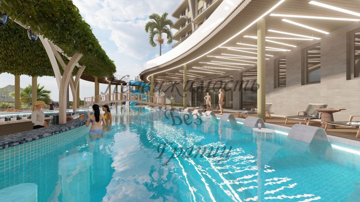 Апартаменты в Алании, Турция, 46 м2 фото 3