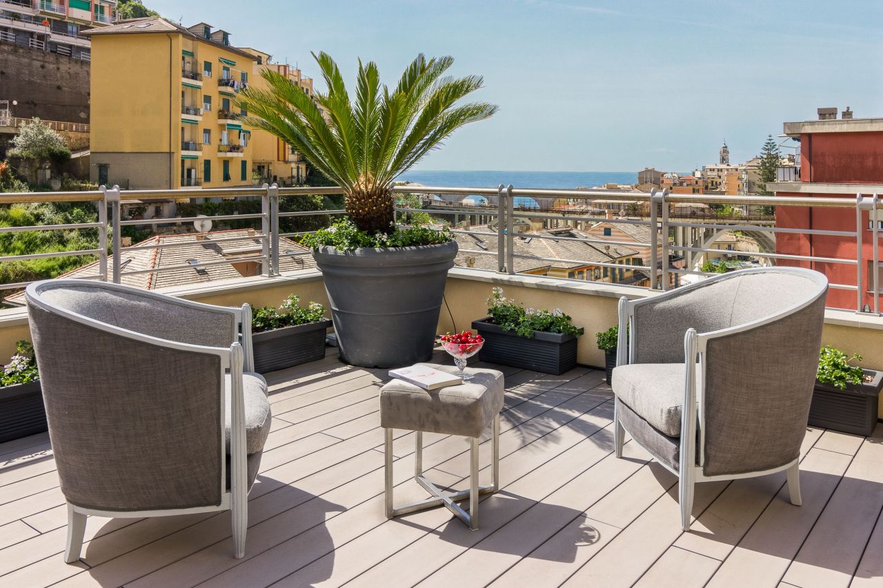 Пентхаус в Генуе, Италия, 110 м2 фото 1