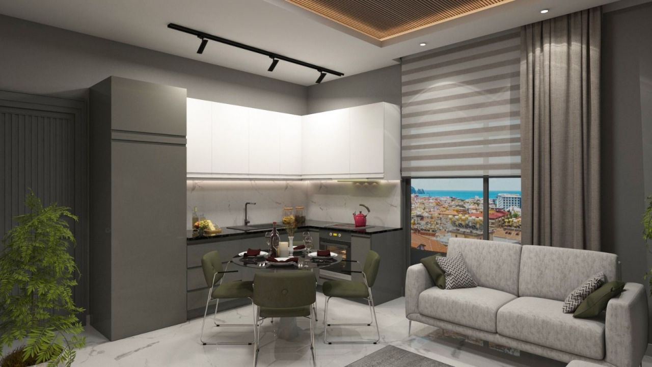 Апартаменты в Алании, Турция, 50.71 м2 фото 4