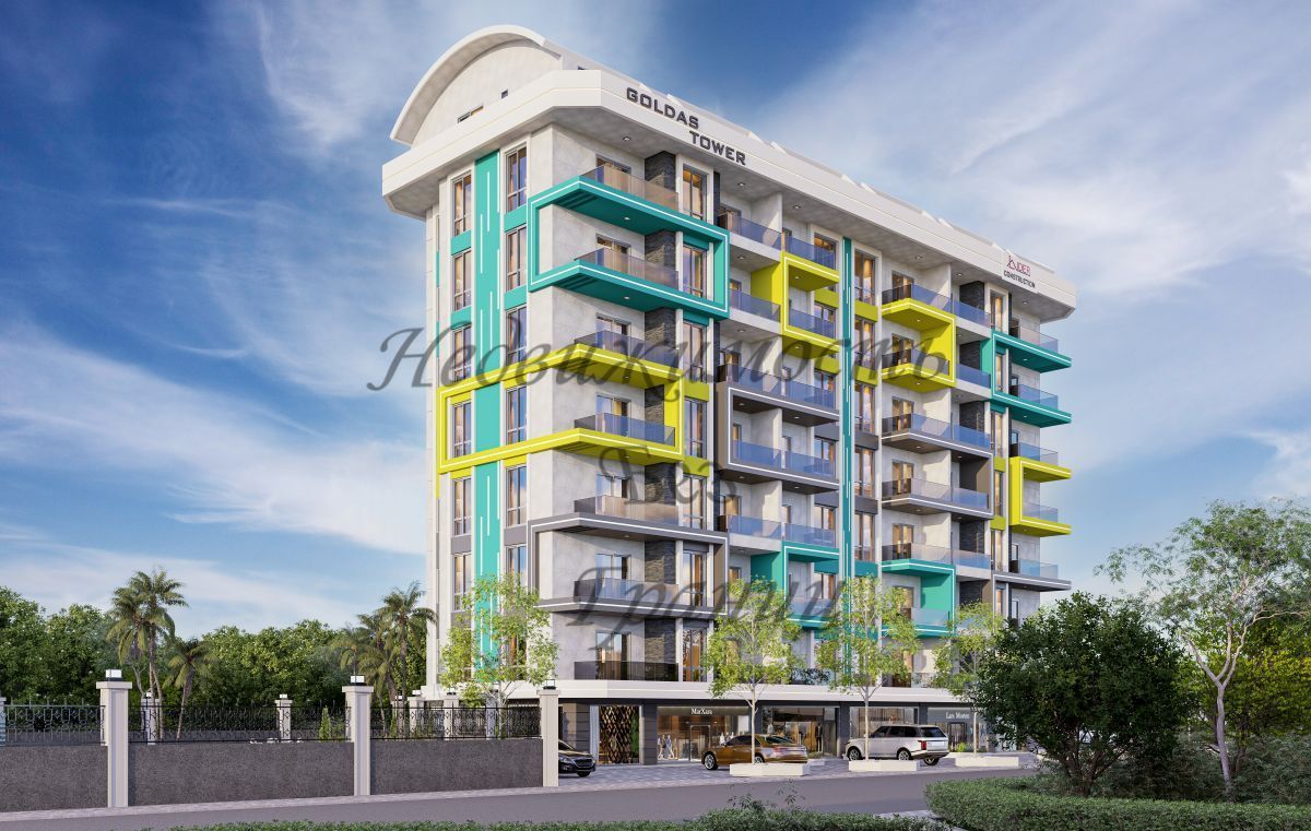 Апартаменты в Алании, Турция, 64 м2 фото 2