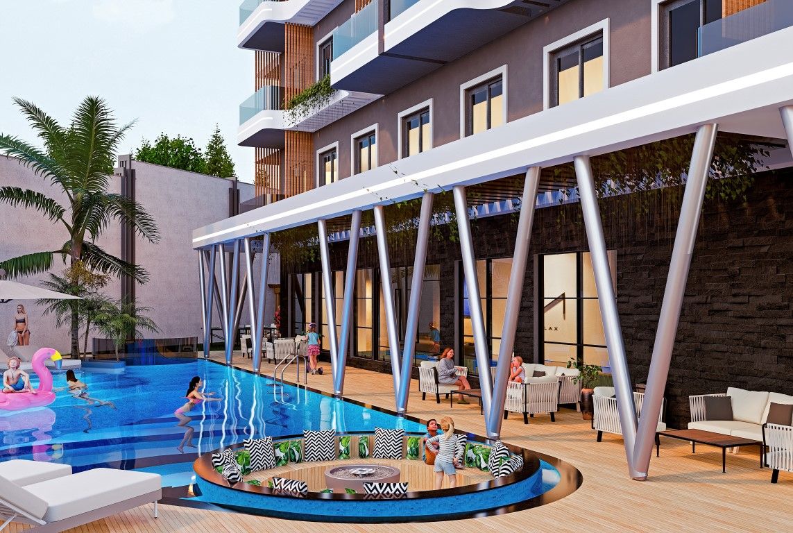 Квартира в Алании, Турция, 49 м2 фото 4