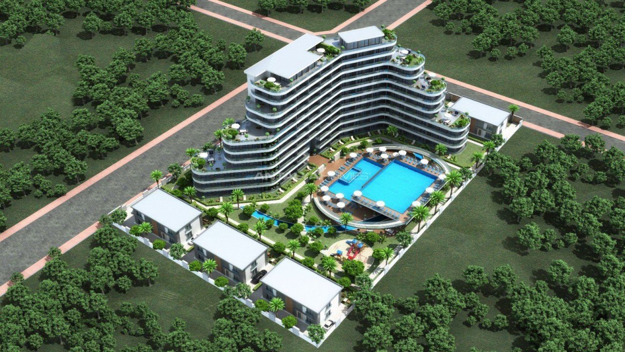 Апартаменты в Анталии, Турция, 37 м2 фото 2
