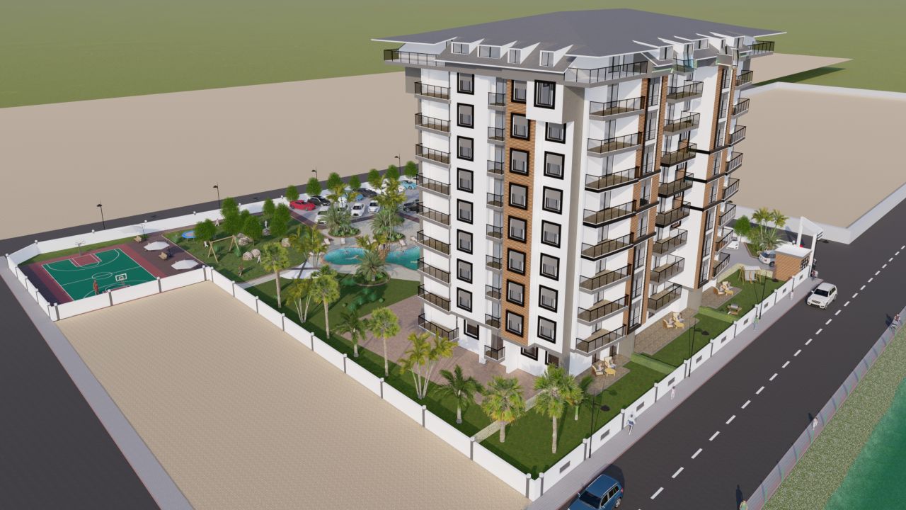 Квартира в Алании, Турция, 55 м2 фото 2