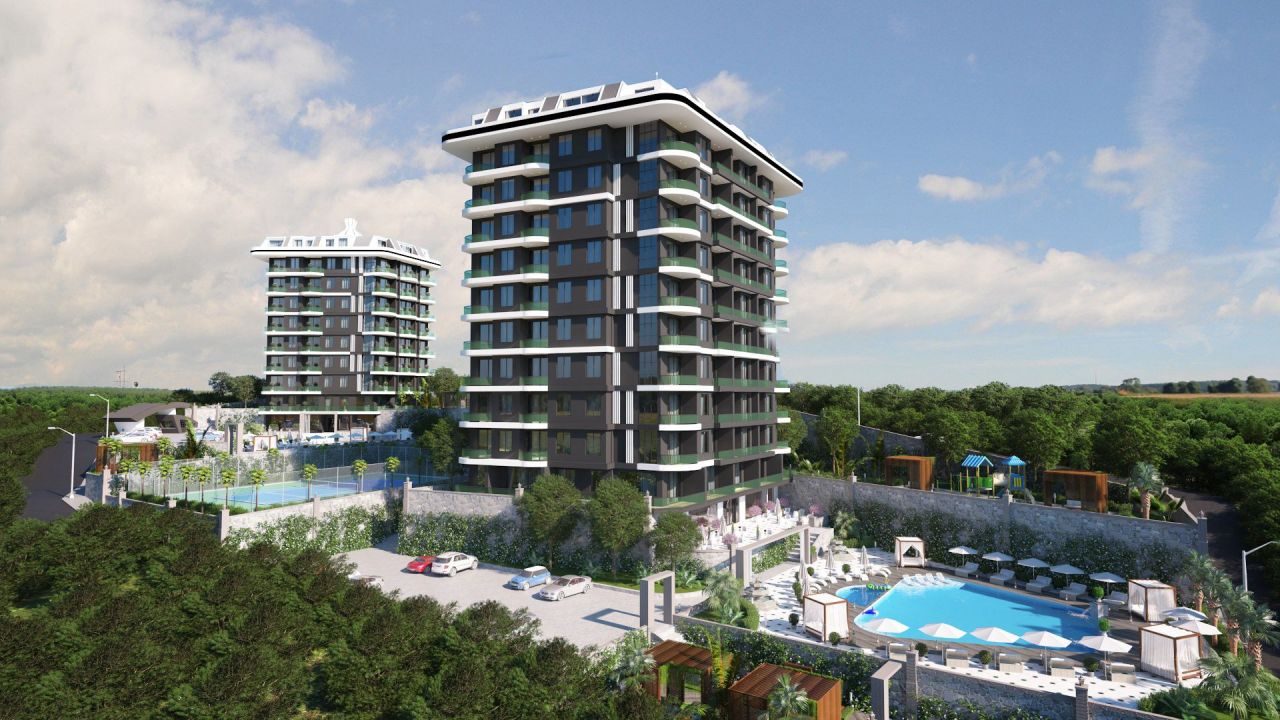 Квартира в Алании, Турция, 46 м2 фото 2