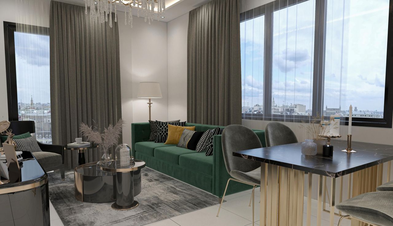 Квартира в Алании, Турция, 60 м2 фото 2