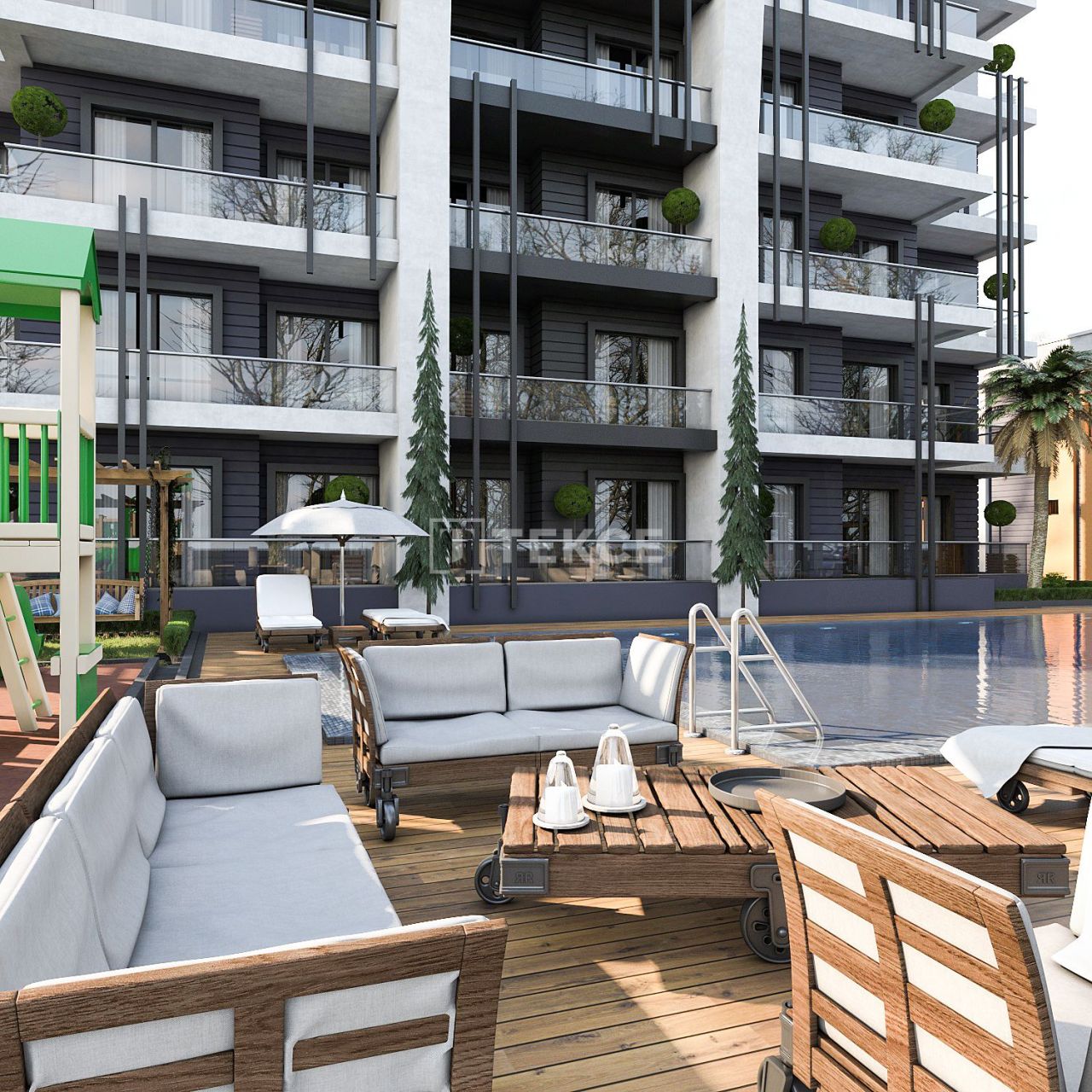 Апартаменты в Анталии, Турция, 65 м2 фото 5