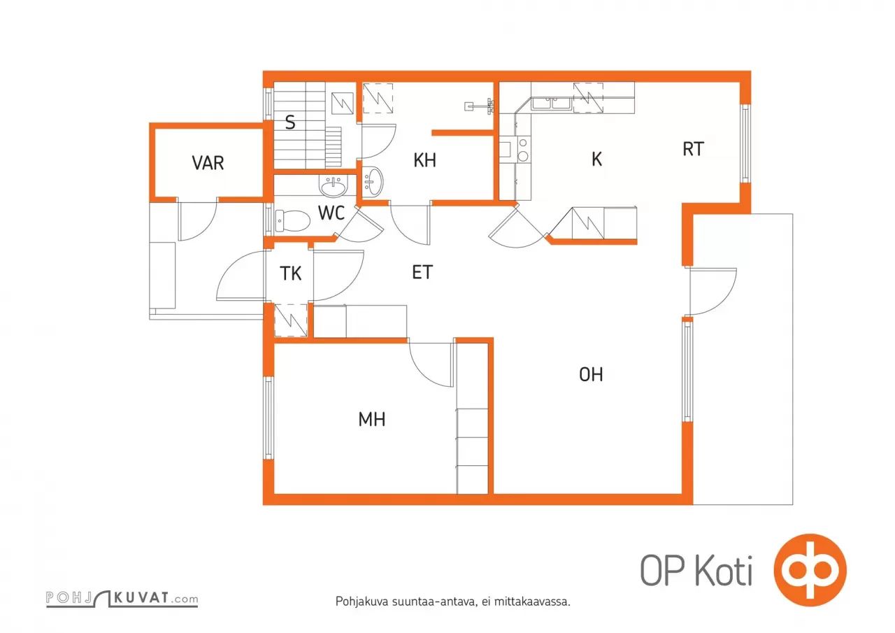 Таунхаус в Куопио, Финляндия, 61 м2 фото 2