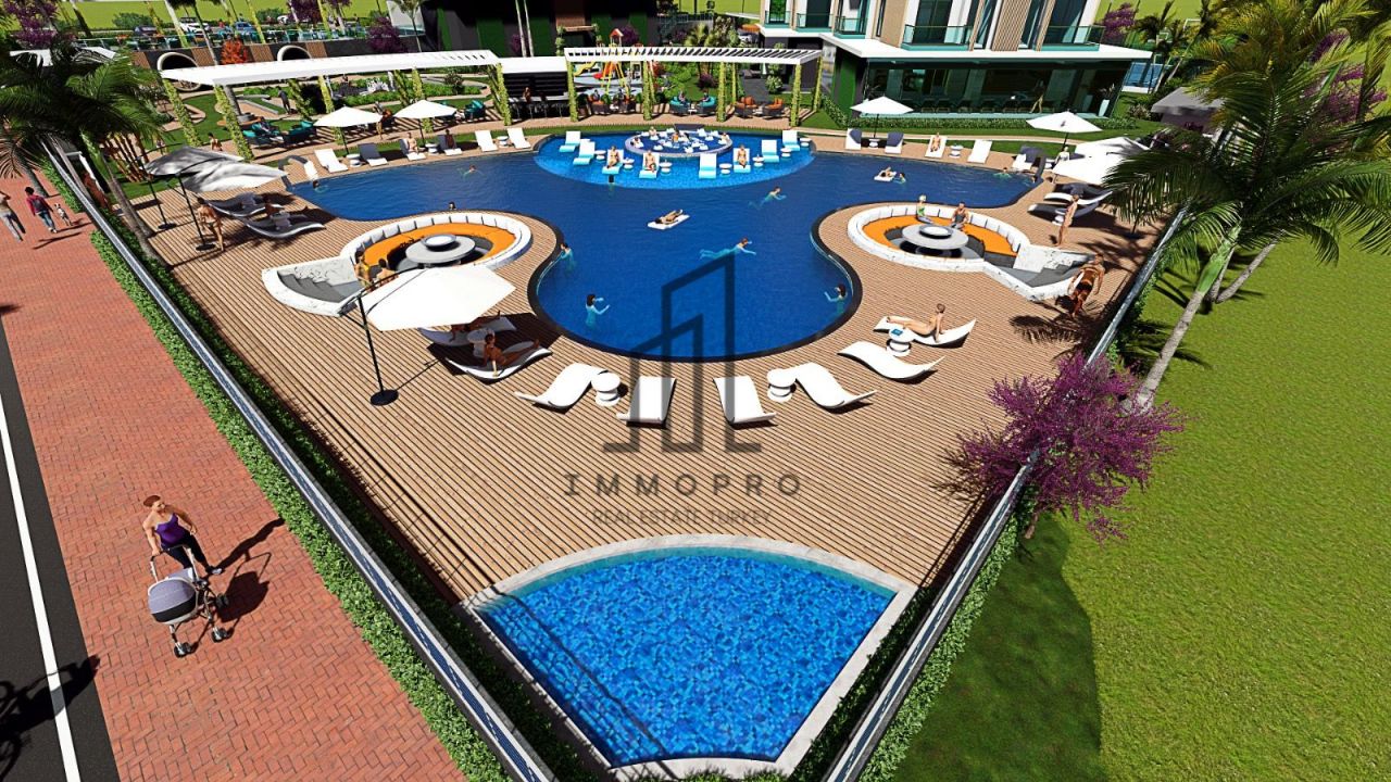 Апартаменты в Алании, Турция, 52 м2 фото 5