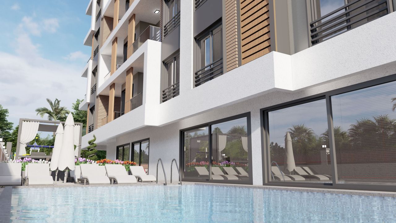 Апартаменты в Алании, Турция, 47 м2 фото 3
