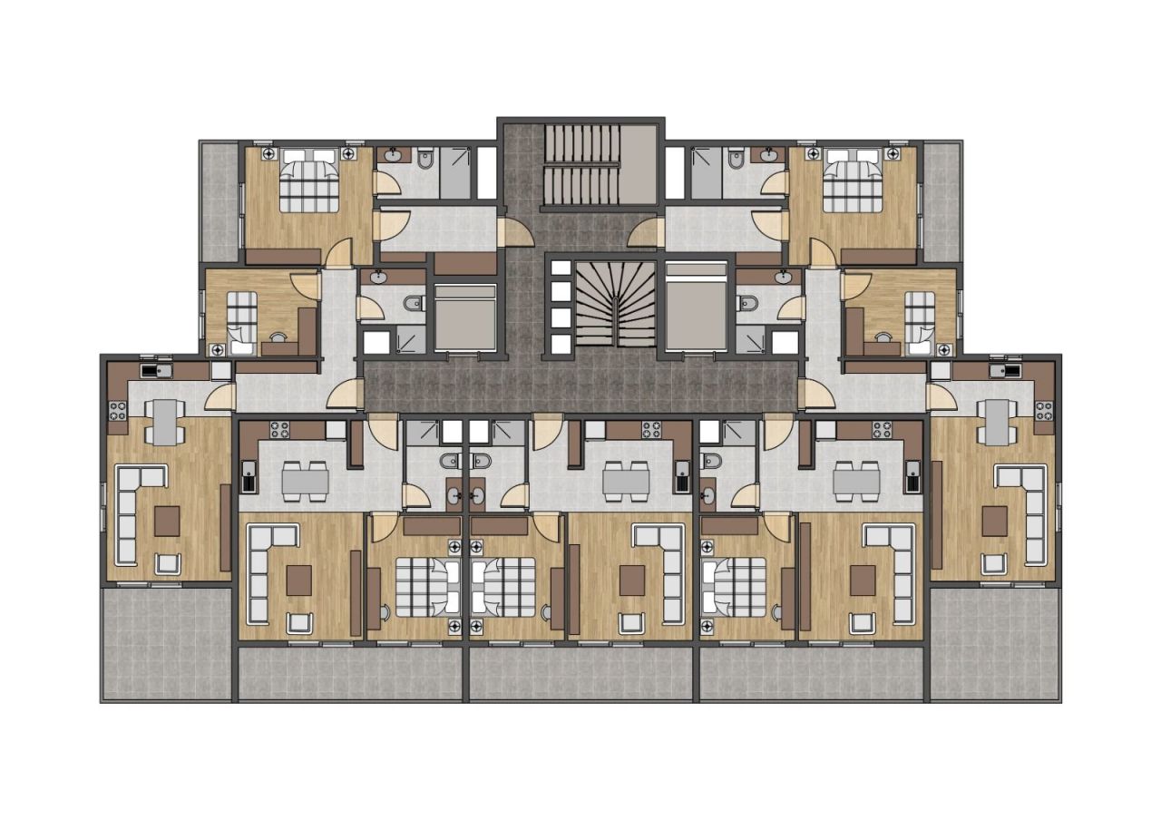 Квартира в Мерсине, Турция, 120 м2 фото 4