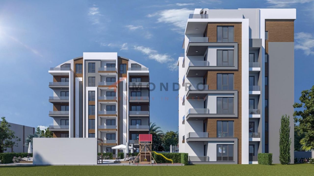 Квартира в Анталии, Турция, 80 м2 фото 2