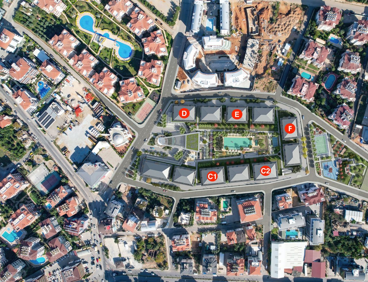 Апартаменты в Алании, Турция, 73 м2 фото 2