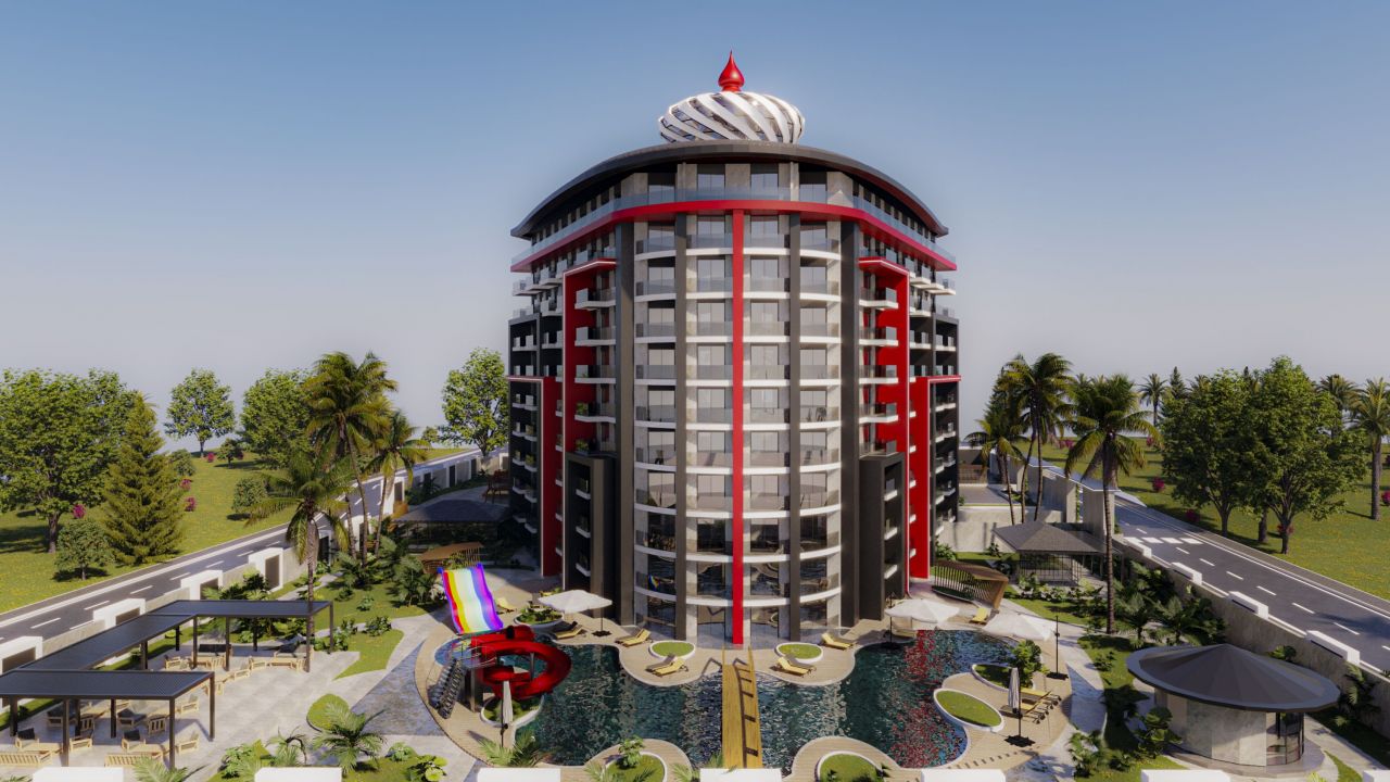 Квартира в Газипаше, Турция, 60 м2 фото 2