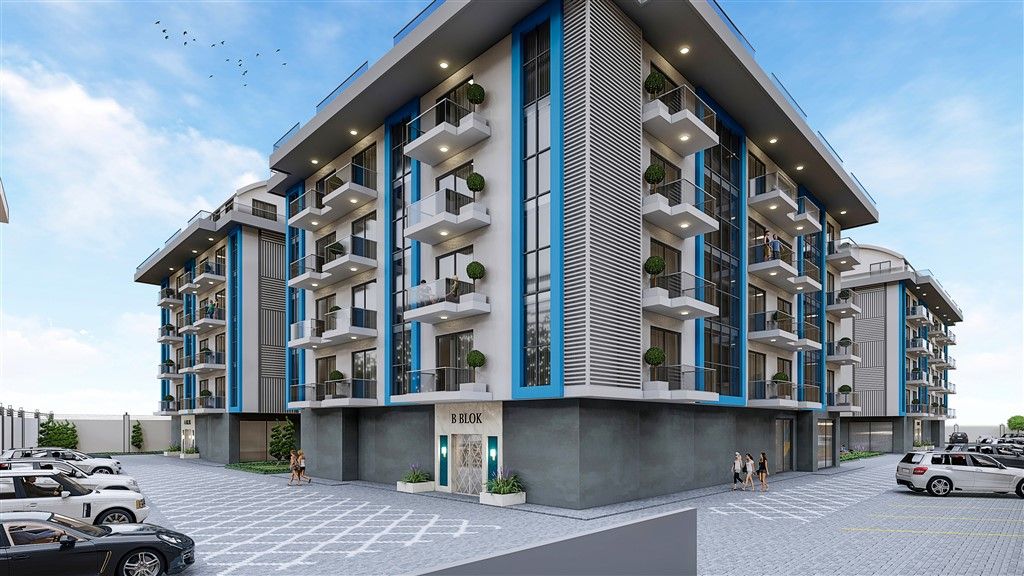 Квартира в Алании, Турция, 51 м2 фото 2