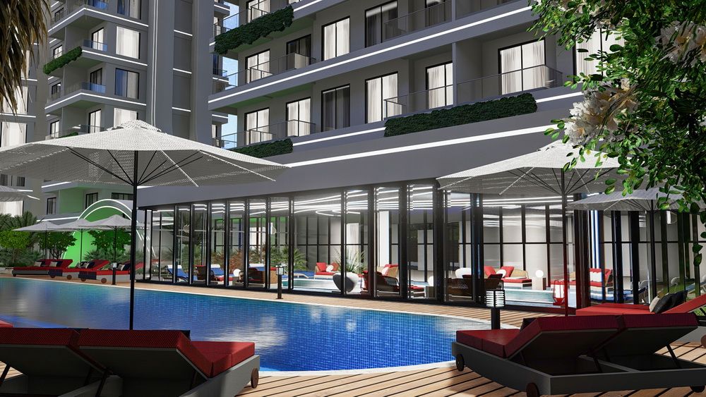 Апартаменты в Алании, Турция, 60 м2 фото 4