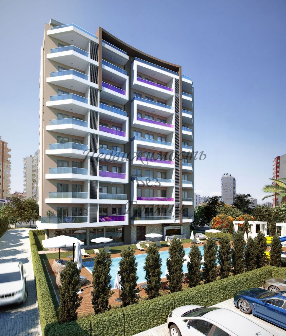 Апартаменты в Алании, Турция, 55 м2 фото 2