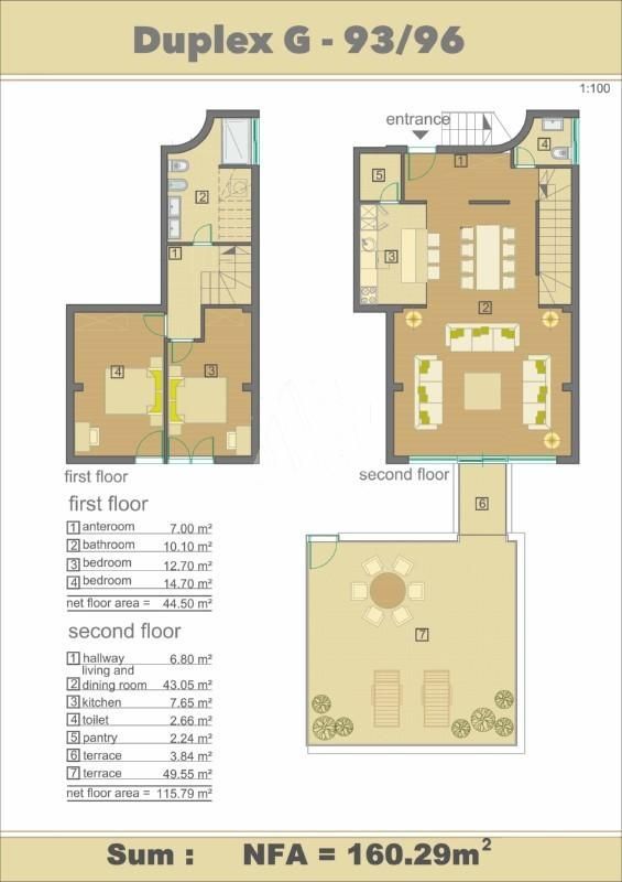 Апартаменты в Бечичи, Черногория, 160 м2 фото 5