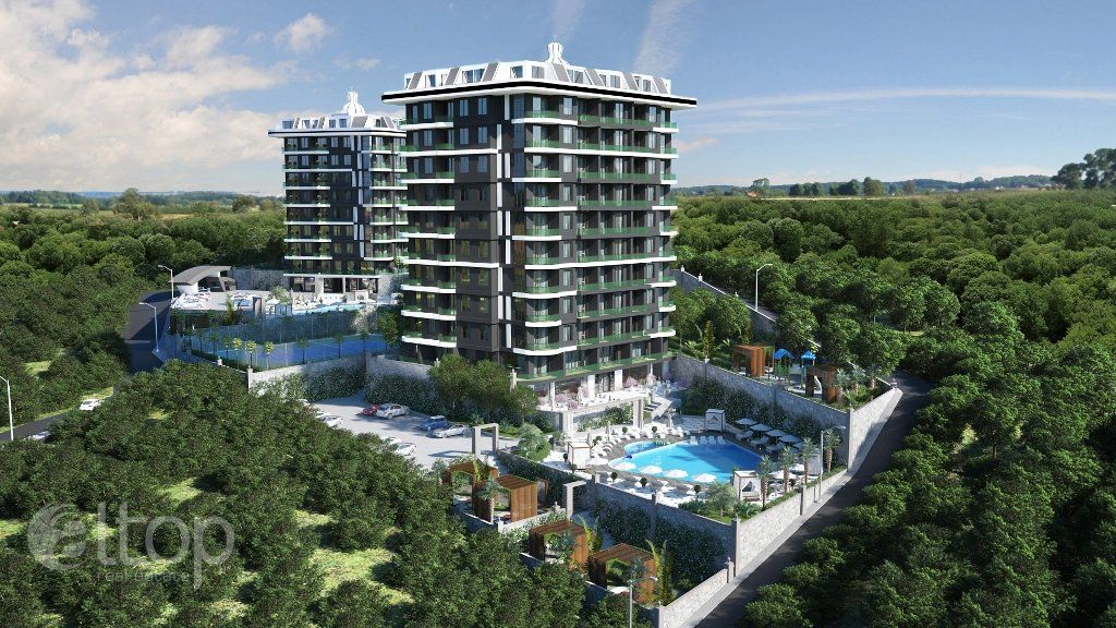 Квартира в Алании, Турция, 46 м2 фото 2