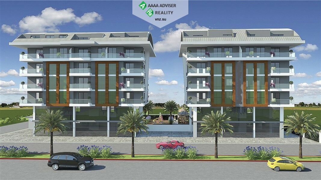 Квартира в Алании, Турция, 51 м2 фото 3