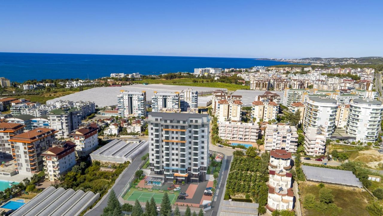 Апартаменты в Алании, Турция, 46 м2 фото 2