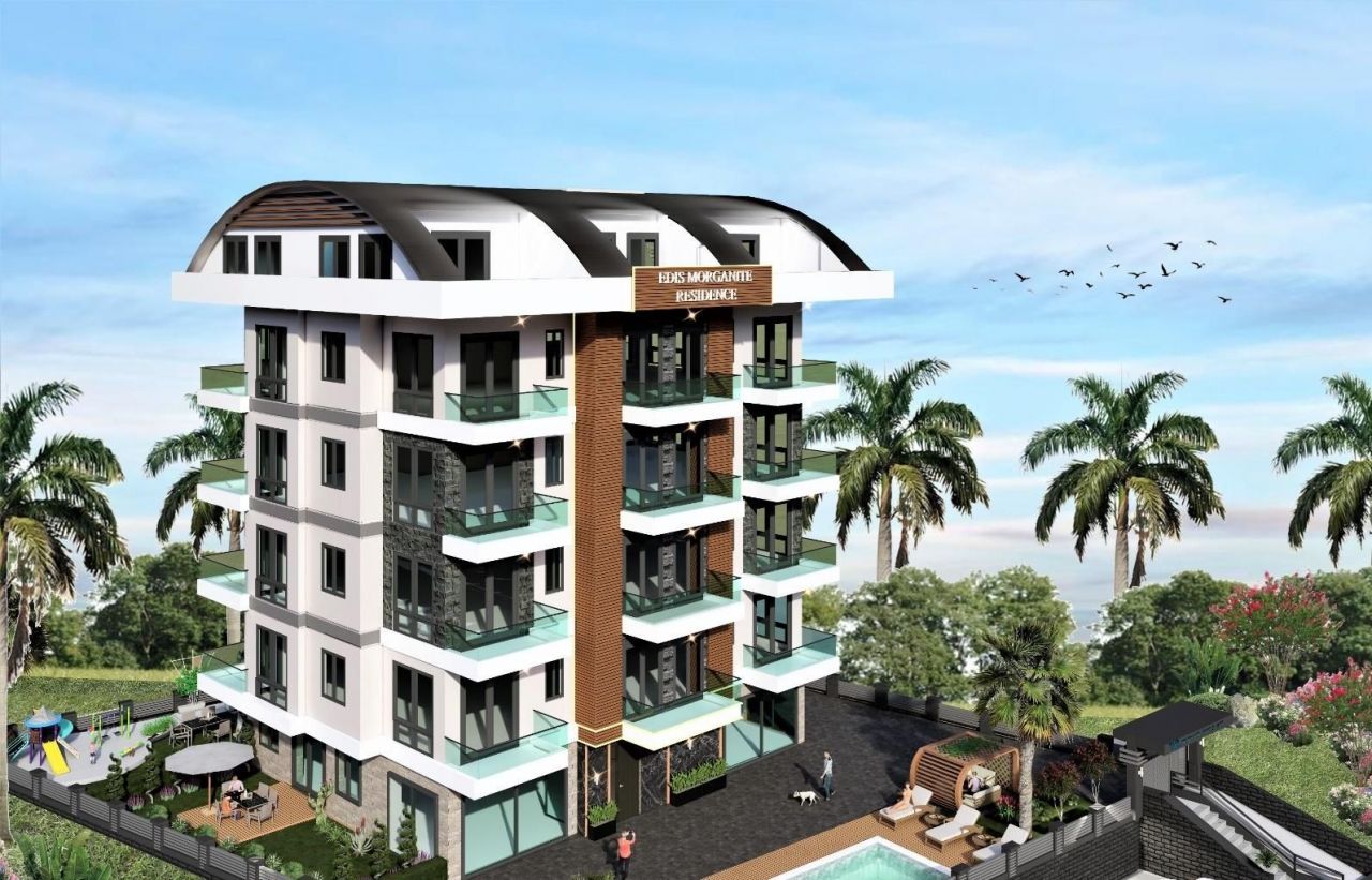 Квартира в Алании, Турция, 50 м2 фото 3