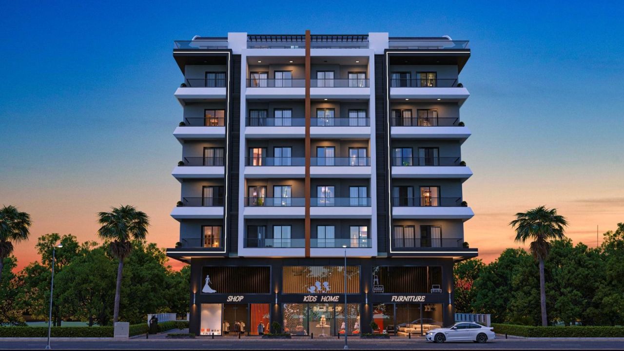 Квартира в Алании, Турция, 55 м2 фото 3