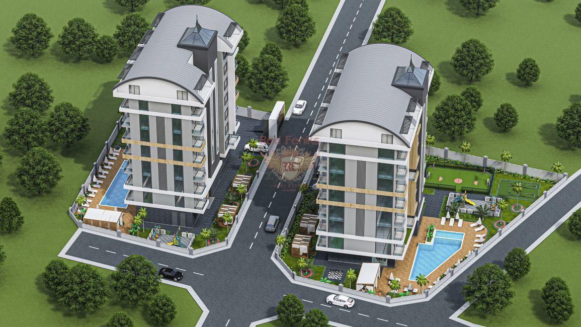 Квартира в Алании, Турция, 43 м2 фото 2