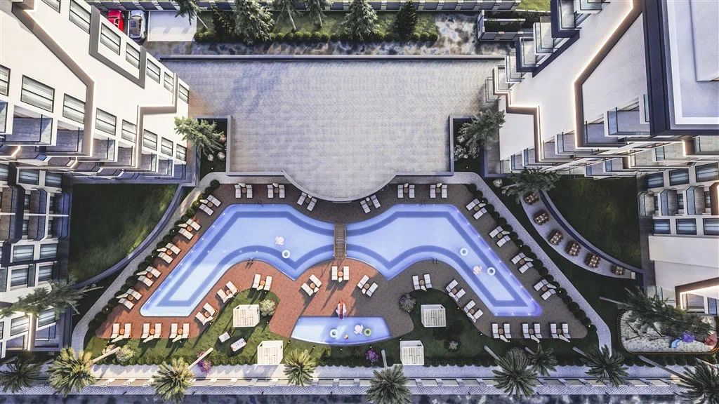 Квартира в Алании, Турция, 60 м2 фото 2
