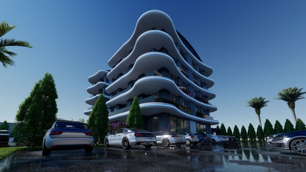 Апартаменты в Алании, Турция, 47 м2 фото 2